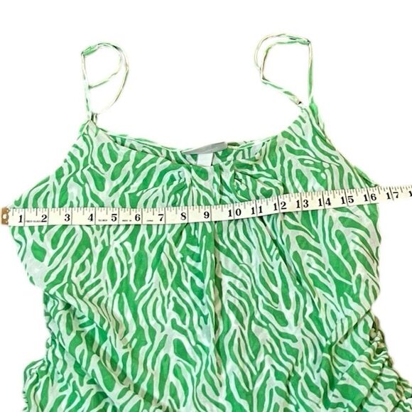 Diane Von Furstenberg DVF for Target Strappy Sea Twig Green Dress, Size XL, NWT - Picture 9 of 10